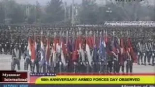 65th Anniversary Myanmar Armed Forces Day Parade (2010.3.27)