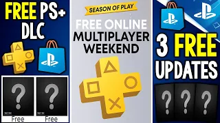 3 Free Game Updates, Free PS Plus Game DLC + Free PS Plus Multiplayer Weekend SOON