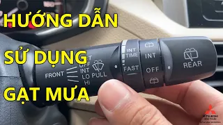 Hướng Dẫn Sử Dụng Xe Mitsubishi | Tập 1: Sử Dụng Gạt Mưa