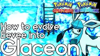 How to Evolve Eevee into Glaceon – Pokemon Omega Ruby and Alpha Sapphire – Pokemon ORAS How To