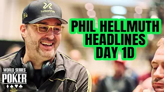 World Series of Poker Main Event 2023 | Day 1d with Phil Hellmuth