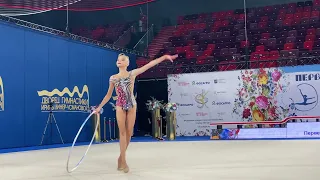 Sofia Berejnaya Hoop Junior Moscow Championship 2023