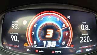 Hyundai i20N cold start and acceleration