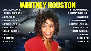 Whitney Houston Greatest Hits 2024   Pop Music Mix   Top 10 Hits Of All Time