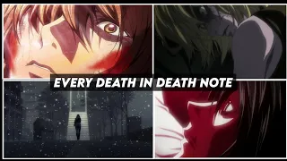 Every Death In Death Note ! (Hindi)