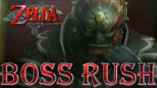 Zelda: Twilight Princess HD - All Bosses on Hero Mode (No Damage)