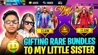 New Diwali Gift Of Light Event Gifting My Sister Breakdancer Bundle & Bunny 🐰 MP40🤯 Garena Free Fire
