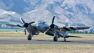 De Havilland Mosquito Performing at Warbirds over Wanaka (The Wooden Wonder)