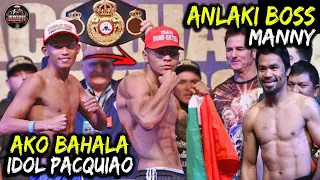 SISIW LANG DAW ang PINOY at WALANG LAKAS | BATA ni MANNY PACQUIAO NAGPASIKLAB sa UNDERCARD NYA