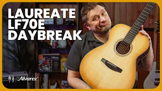 Hands on the new Alvarez Laureate LF70E Daybreak Acoustic-Electric Guitar