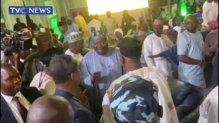 Osinbajo, Others Arrive For The Presentation Of Certificate Of Return To Tinubu As President-Elect