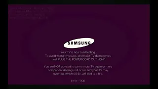 Samsung TV error (orsay TV)