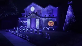 The Sound of Silence / Disturbed - 2023 Halloween Light Show