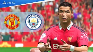 FIFA 23 | Man United vs Man City | Ft. C. Ronaldo | UCL FINAL | PS5 4K Gameplay