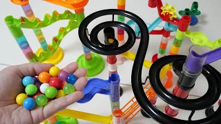 Marble run race ASMR ☆ Colorful course & rolling long course!