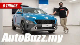 2021 Hyundai Kona Facelift, 5 Things - AutoBuzz.my