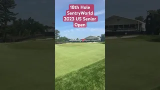 Final Golf Hole US Senior Open at SentryWorld