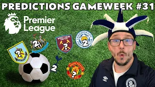 2020-2021 PREMIER LEAGUE ⚽ MATCHDAY 31 PREDICTIONS