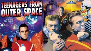 Teenagers From Outer Space (1959) | English Sci Fi Movie | David Love, Bryan Grant