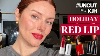 UNCUT WITH KJH: Holiday Red Lip