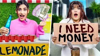Who Can Make The Most MONEY In 24 Hours Challenge |SAMREEN ALI