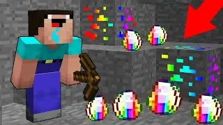 Minecraft: NOOB vs PRO: NOOB FOUND RAINBOW DIAMONDS CHALLENGE 100% TROLLING