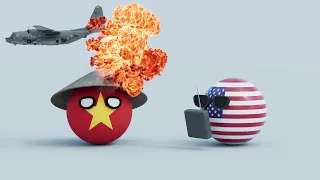 The Vietnam War (3D Countryballs Animation)