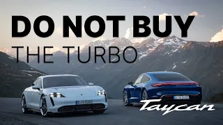 DO NOT buy the Turbo! - Porsche Taycan Review & Spec talk