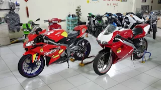 Cagiva Mito 125 Evolution 2 và Aprilia Rs 125 Spain No1