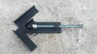 самодельный сварочный зажим. homemade welding clamp