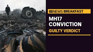 Dutch court convicts three men of murder for the downing of Malaysia Airlines flight MH17 | ABC News