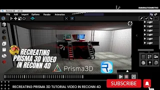 Recreating Prisma 3d tutorial video by |@infinitymark| in Reconn 4d