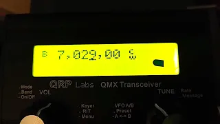 QMX on 40 meters on a quiet (QRM free) Sunday Morning, 20 August 2023.