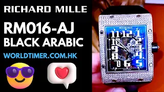 理查德米勒 Richard Mille RM016-AJ WG Black Arabic Mens Watch 💠💎💠 #shorts #wristwatch