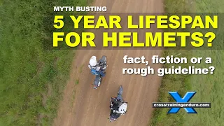 Myth busting: do motorbike helmets have to be replaced after five years?︱Cross Training Adventure