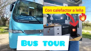 MOTORHOME BUS TOUR NUESTRA CASITA TE MOSTRAMOS CÓMO ES POR DENTRO PINTANDO UN SUEÑO FAMILIA VIAJERA