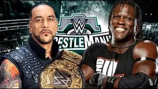 WWE WRESTLEMANIA 40 - 2024 R-Truth vs. Damian Priest - WWE World Championship Match