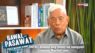 Bawal ang Pasaway: Nene Pimentel: Alalahanin ninyo ang totoong nangyari noong Martial Law