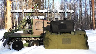 3 Day Winter Wilderness Trip With Savotta Duffel Bag / Backpack Combo