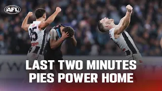 Last Two Minutes | Port Adelaide v Collingwood | Round 19, 2023