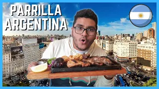 LA MEJOR CARNE del mundo🔥| Probando comida Argentina 🇦🇷😲 Así comen los argentinos 😍