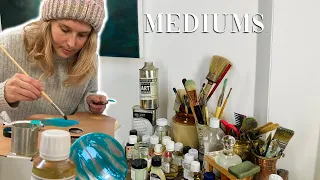 Mixing Oil Mediums - “How To” + Some History = Everything you Need to Know!!🌟