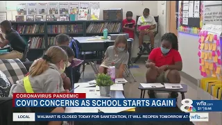 Local kids go back to school amid COVID-19 case surge