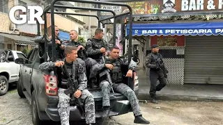 Despliegan policías en favelas de Brasil