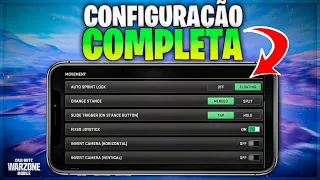 COMO CONFIGURAR O WARZONE MOBILE CORRETAMENTE! VIDEO COMPLETO COM DICAS!