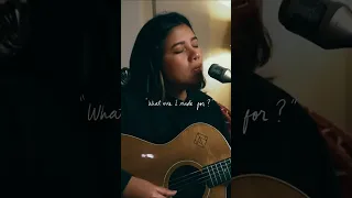 “What was I made for?” 🤍 Full video on my channel! #cover #whatwasimadefor #billieeilish