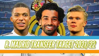 REAL MADRID - EVERY TRANSFER TARGET FOR NEXT SEASON! (2021/22) FT. MBAPPE, HAALAND, SALAH, MESSI