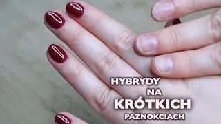 JAK ZROBIĆ MANICURE NA KRÓTKICH PAZNOKCIACH 💅PROSTE SPOSOBY NA WYDŁUŻENIE!