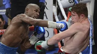 Floyd Mayweather Jr. highlights versus Canelo Alvarez