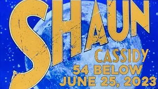 Shaun Cassidy performing at 54 Below on June 25, 2023